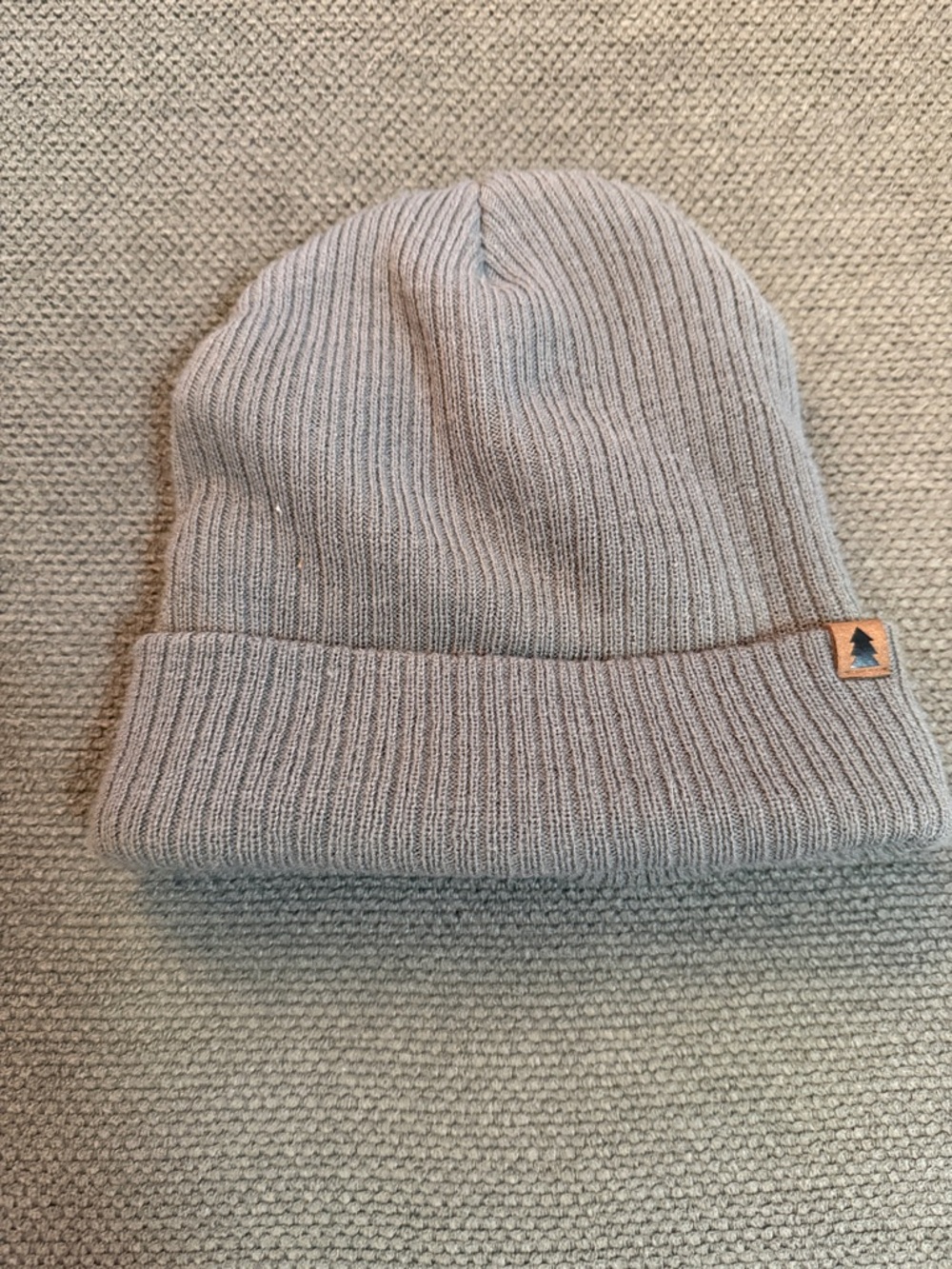 Forrest Green Ribbed Knit Beanie Hat